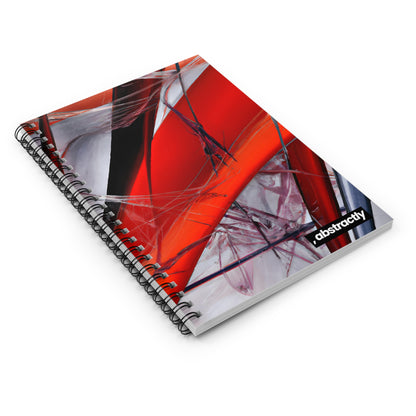 Stanley Marshall - Spring Force, Abstractly - Spiral Notebook