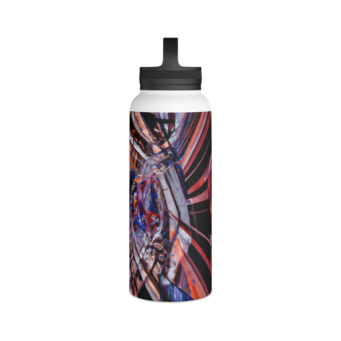 Belinda Hayes - Electromagnetic Force, Abstractly - Stainless Steel Water Bottle