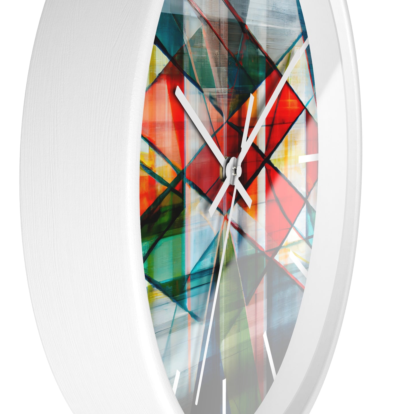 Lillian Czerny - Friction Force, Abstractly - Wall Clock