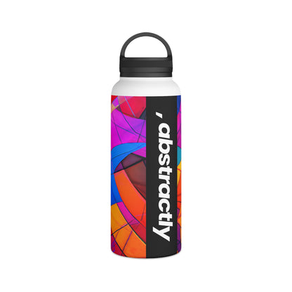 Frank Schroeder - Air Resistance Force, Abstractly - Stainless Steel Water Bottle