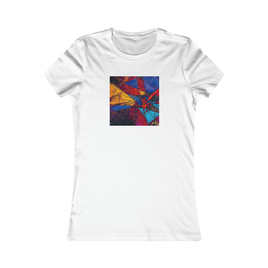 Lillian Thomason - Magnetic Force, Abstractly - Ladies' Cut Tee