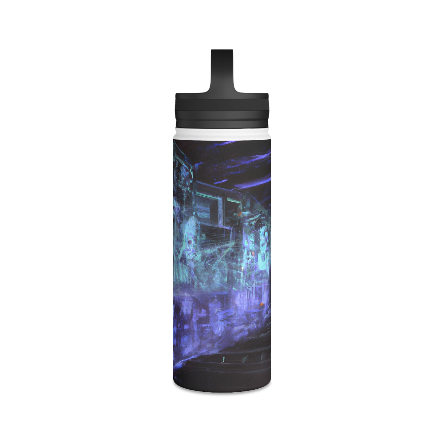 Crescent Capital - Capital, Abstractly - Stainless Steel Water Bottle