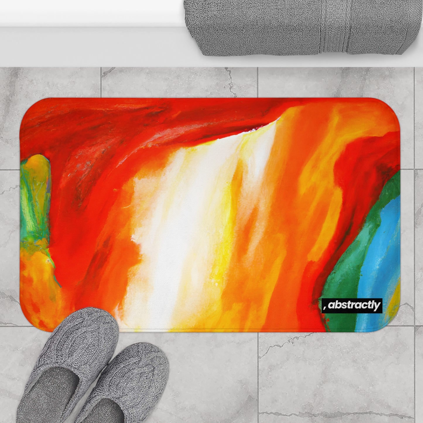 Lunarlite Crystalloid - Lithium, Abstractly - Bath Mat