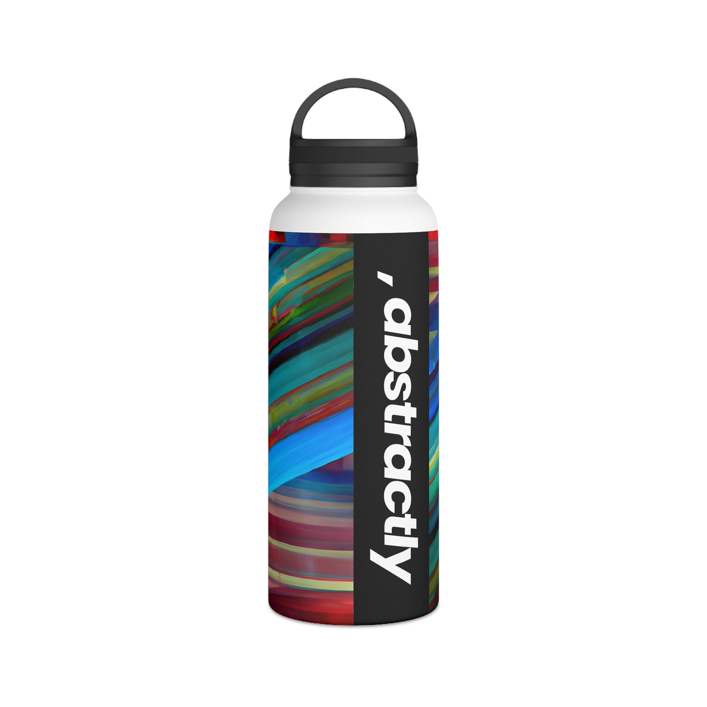 Elise Hofmann - Strong Force, Abstractly - Stainless Steel Water Bottle