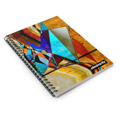 Irene Karlson - Strong Force, Abstractly - Spiral Notebook