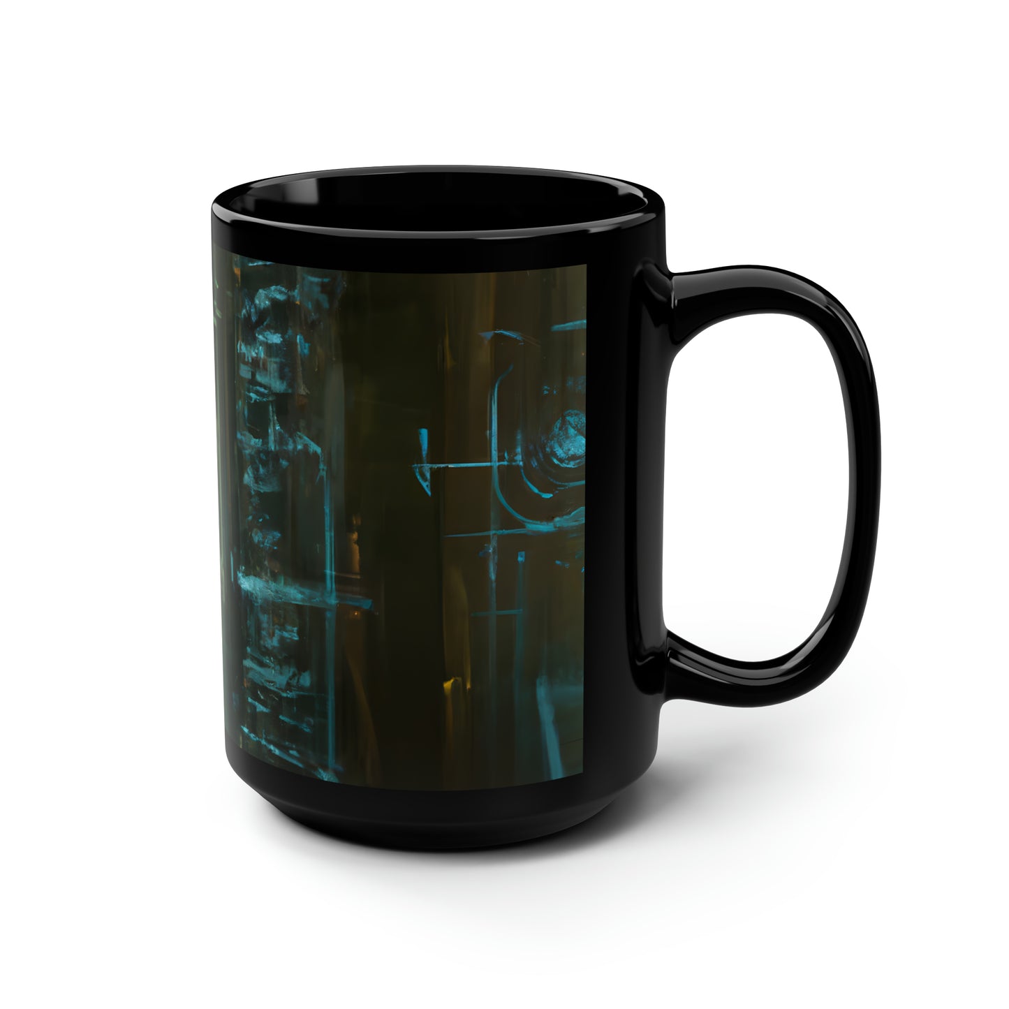 Keystone Capital - Liability, Abstractly
 - Black Ceramic Mug 15oz