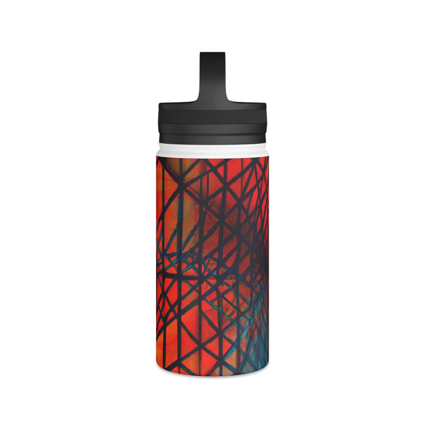 Harold Fitzsimmons - Tension Force, Abstractly - Stainless Steel Water Bottle