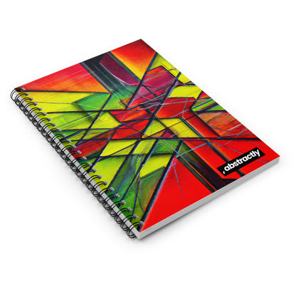 Rosalind Munroe - Electric Force, Abstractly - Spiral Notebook