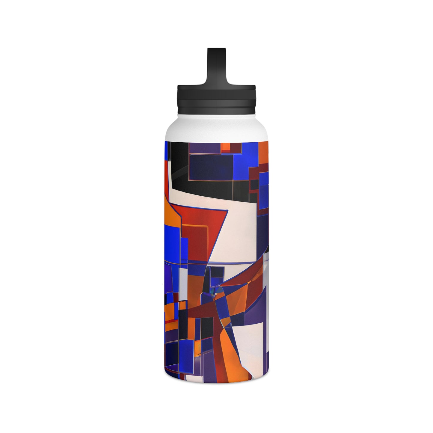 Margot Chamberlain - Friction Force, Abstractly - Stainless Steel Water Bottle