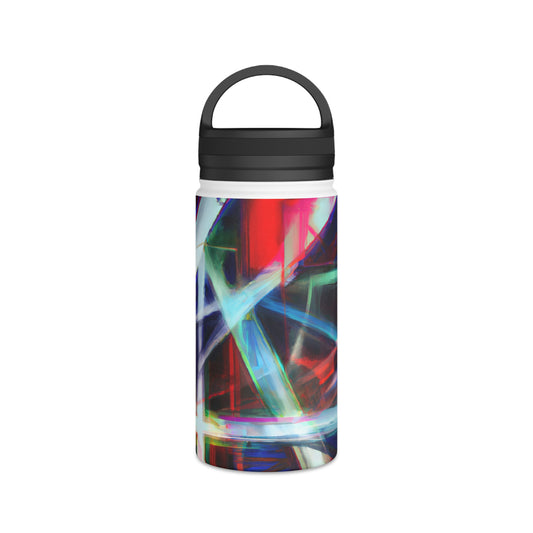 Leonard Kleinberg - Electric Force, Abstractly - Stainless Steel Water Bottle