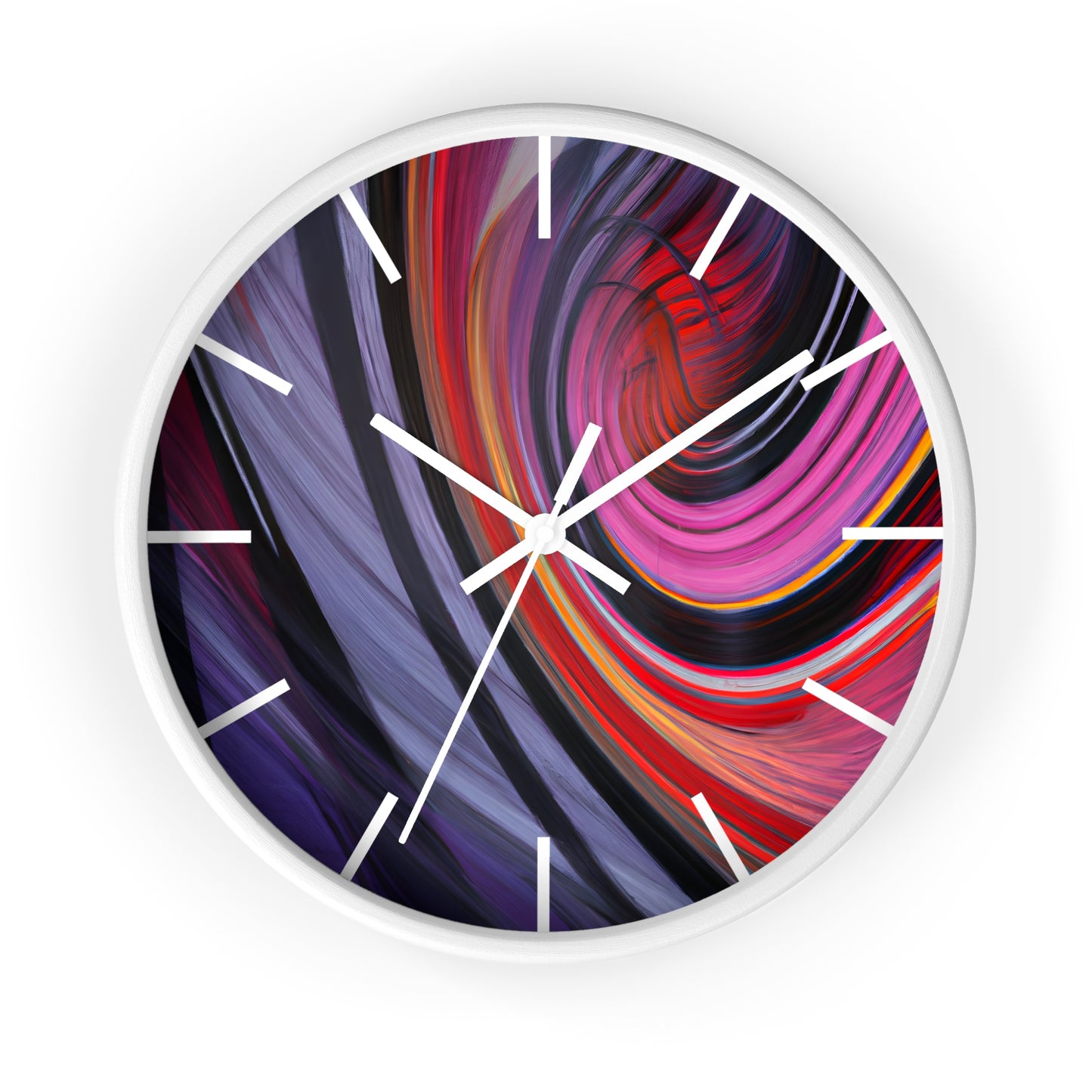 Adelaide Kaczynski - Air Resistance Force, Abstractly - Wall Clock