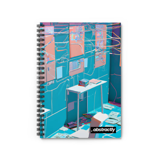 SilverPeak Finance - Cash Flow, Abstractly - Spiral Notebook