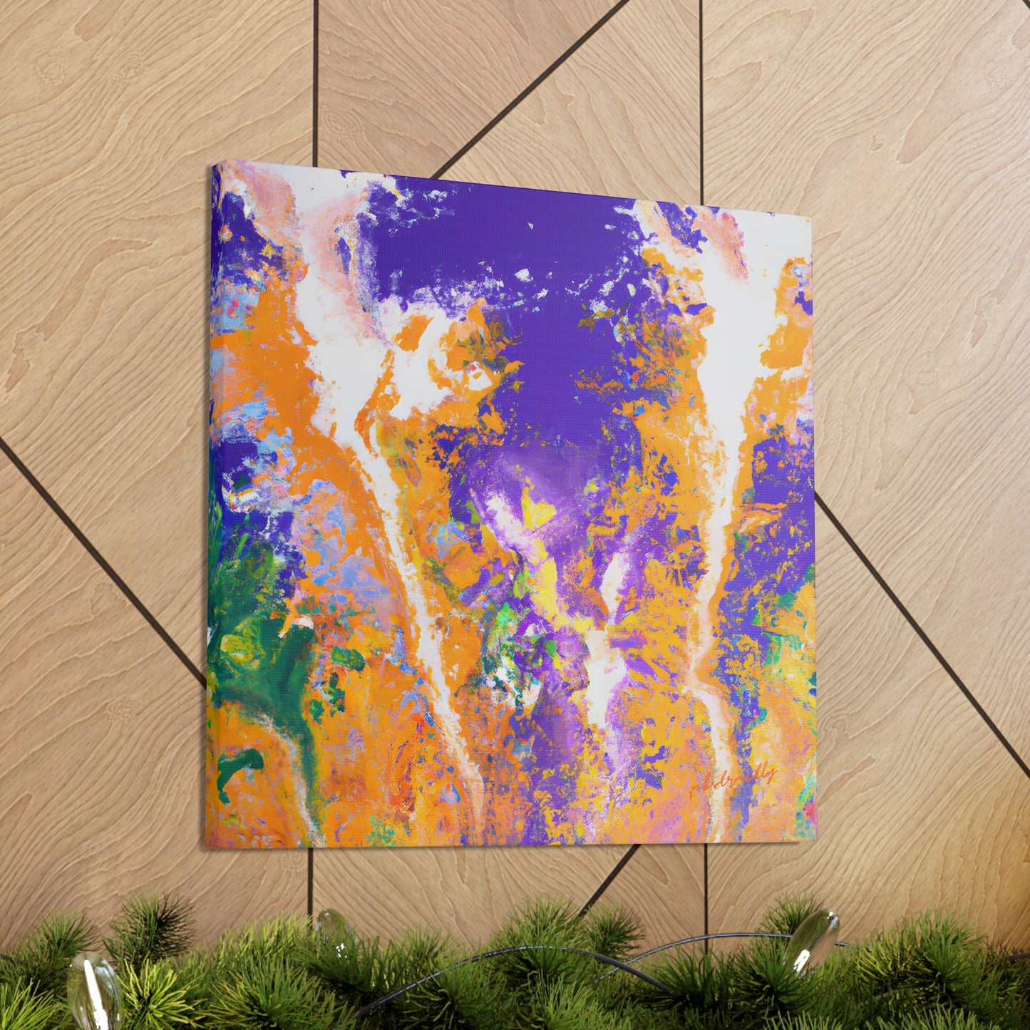 Solarium Particulate - Chemistry, Abstractly - Canvas