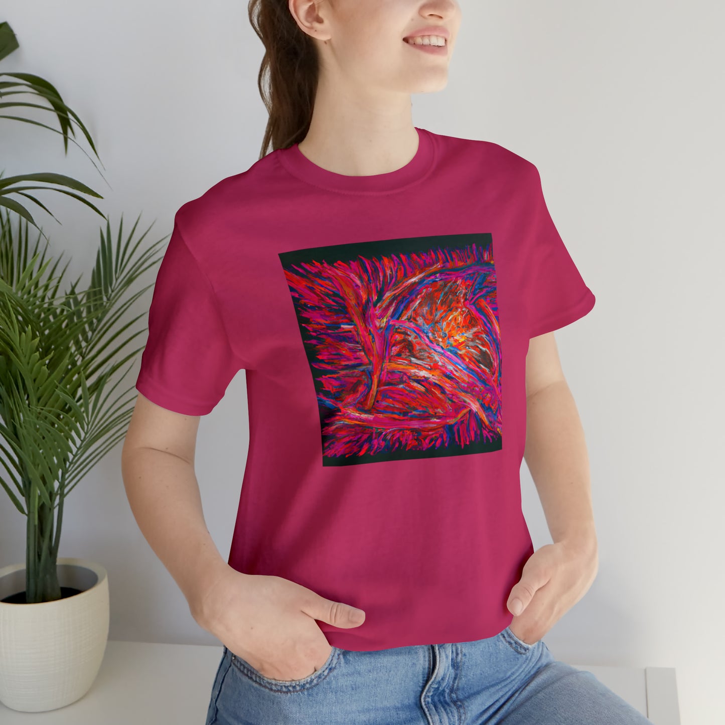 Solarian Crystal Prism - Neon, Abstractly - Tee