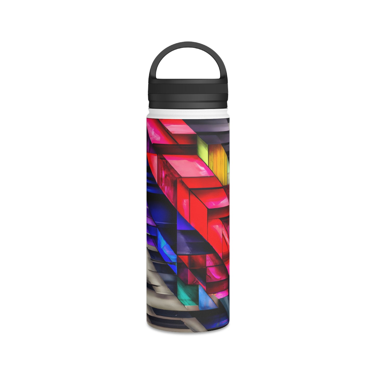 Ruth Rosenfield - Applied Force, Abstractly - Stainless Steel Water Bottle