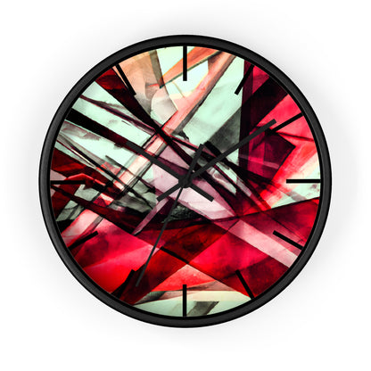 Phyllis Gallagher - Applied Force, Abstractly - Wall Clock