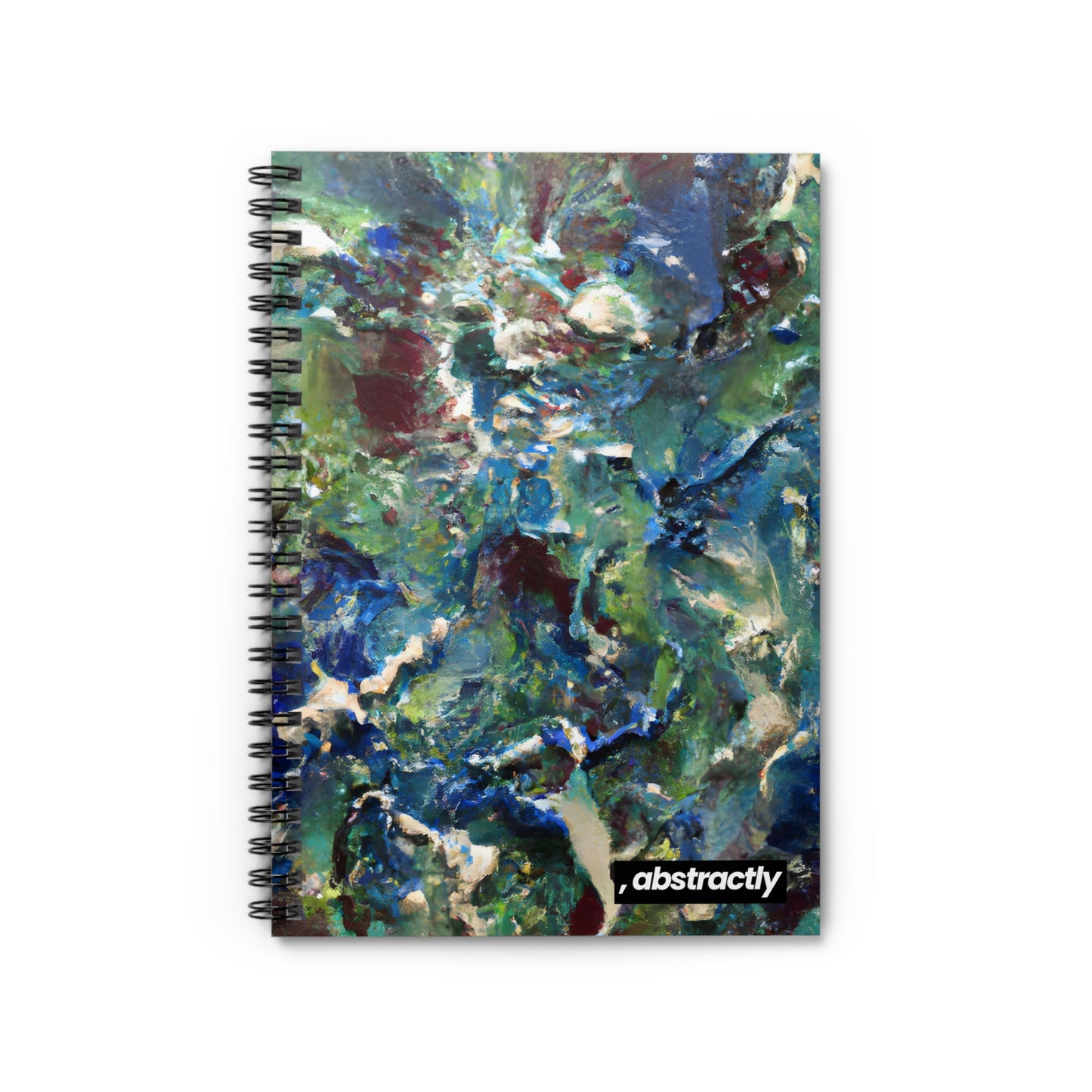 Crystalloxium Ether - Chemistry, Abstractly - Spiral Notebook