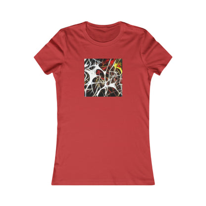 Beatrice Coleman - Electric Force, Abstractly - Ladies' Cut Tee