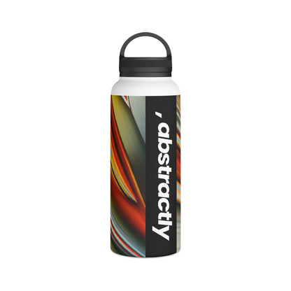 Melvin Strickland - Friction Force, Abstractly - Stainless Steel Water Bottle