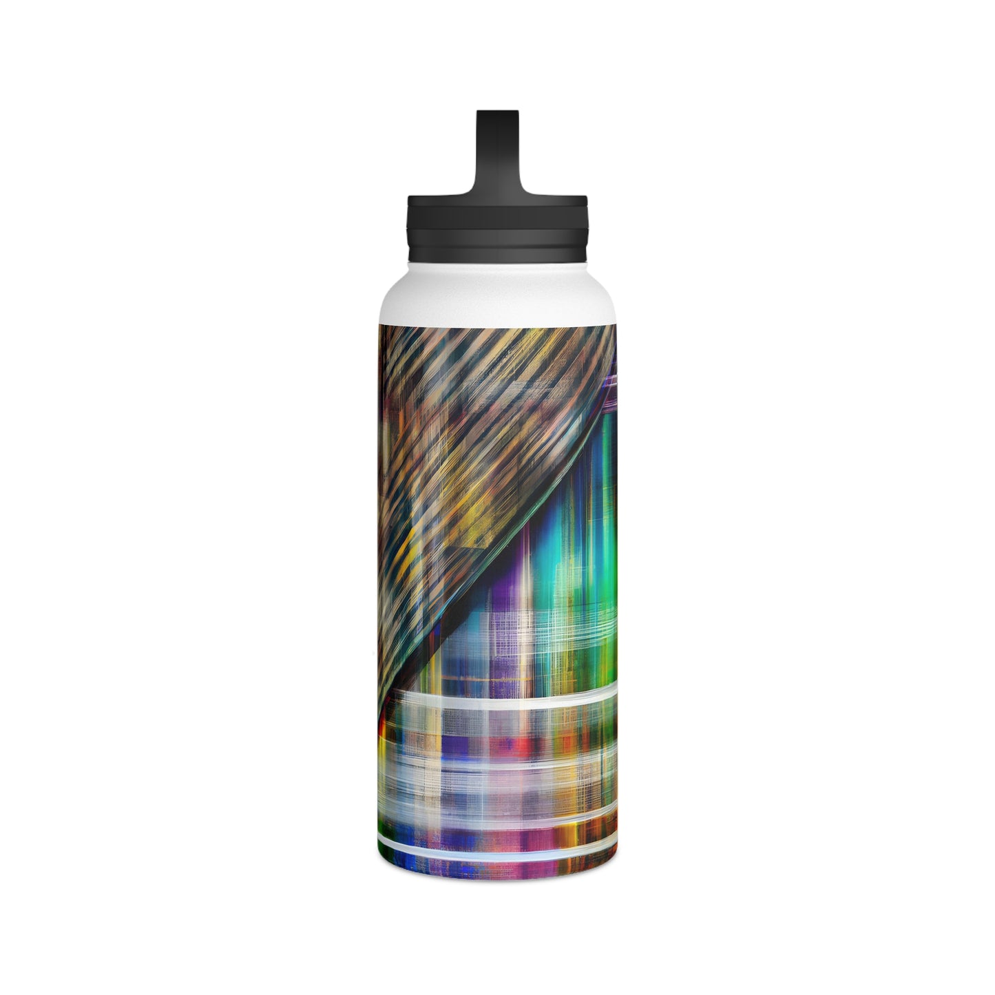 Marshall Sobel - Strong Force, Abstractly - Stainless Steel Water Bottle