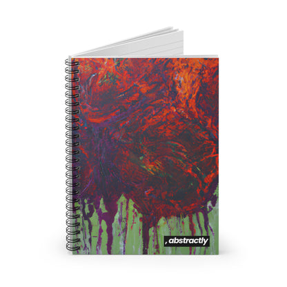 Quantum Carbonate - Chemistry, Abstractly - Spiral Notebook