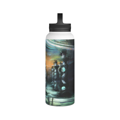 VentureGuard Financial - Diversification, Abstractly - Stainless Steel Water Bottle