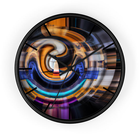 Patricia Sagan - Weak Force, Abstractly - Wall Clock