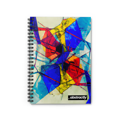 Geraldine Hallsworth - Tension Force, Abstractly - Spiral Notebook