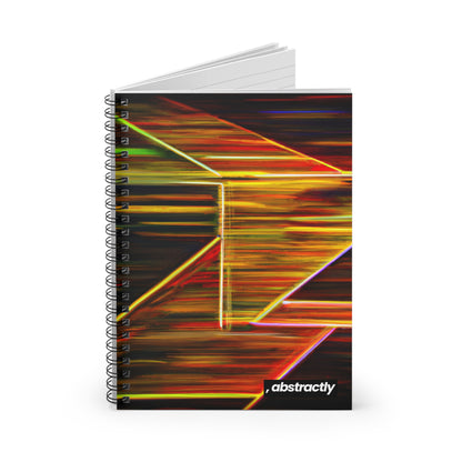 Margaret Hessler - Electric Force, Abstractly - Spiral Notebook