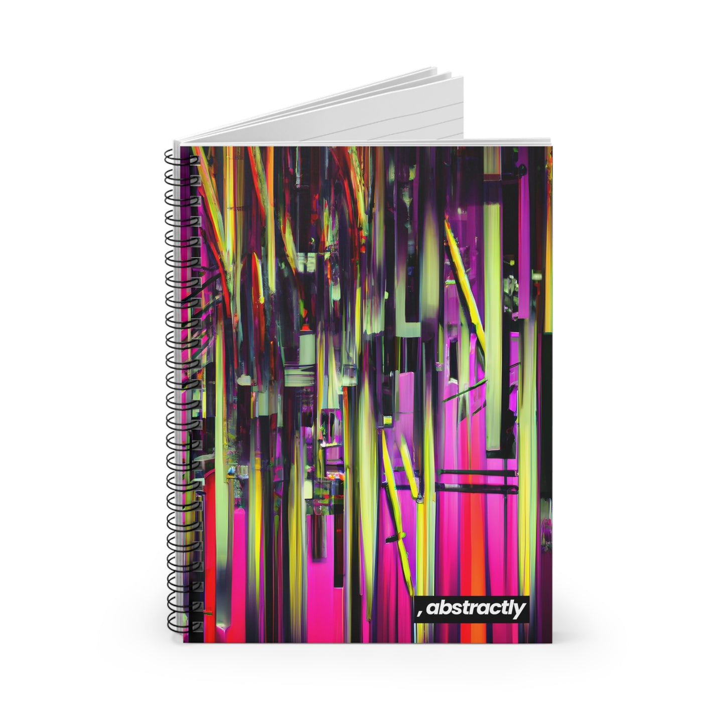 Anastasia Klimenko - Air Resistance Force, Abstractly - Spiral Notebook