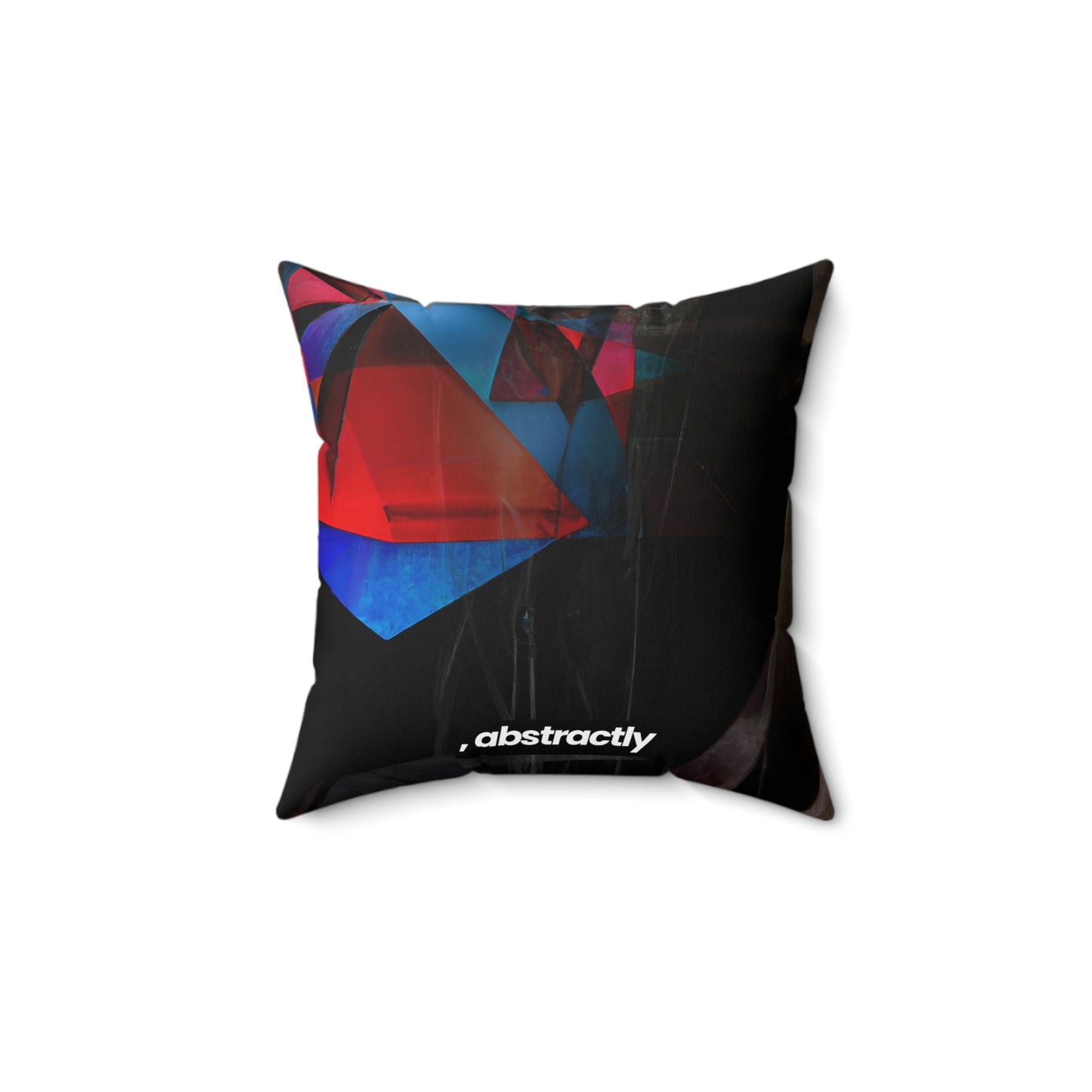 Gladys Stone - Friction Force, Abstractly - Faux Suede Throw Pillow