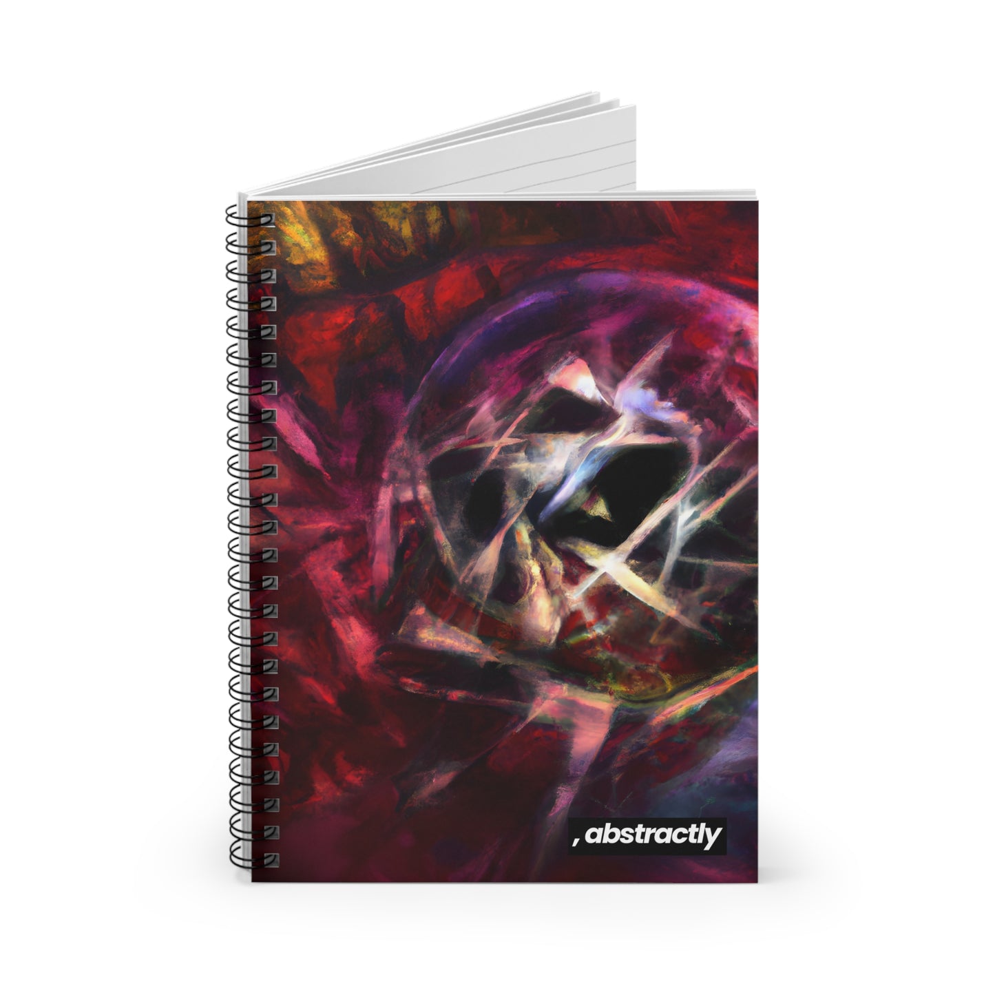 Garrett Farnsworth - Electromagnetic Force, Abstractly - Spiral Notebook