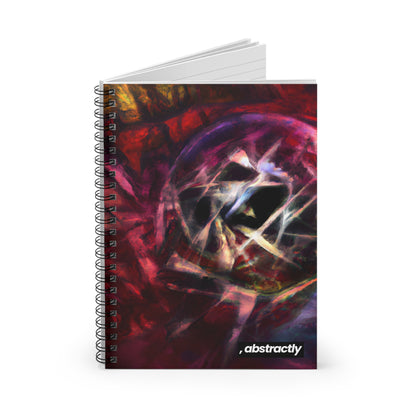 Garrett Farnsworth - Electromagnetic Force, Abstractly - Spiral Notebook