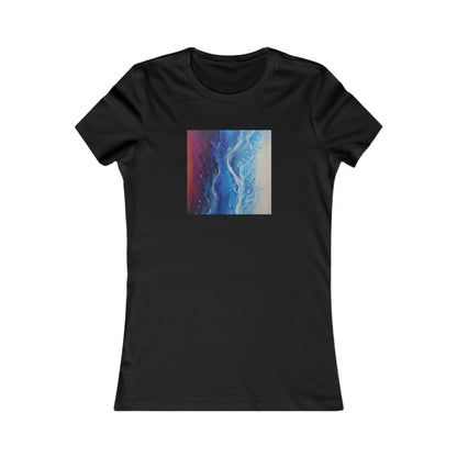 Cerulean Acidum - Chemistry, Abstractly - Ladies' Cut Tee