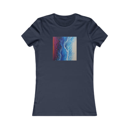 Cerulean Acidum - Chemistry, Abstractly - Ladies' Cut Tee