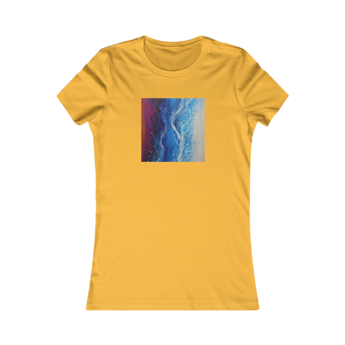 Cerulean Acidum - Chemistry, Abstractly - Ladies' Cut Tee