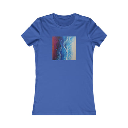 Cerulean Acidum - Chemistry, Abstractly - Ladies' Cut Tee