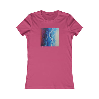 Cerulean Acidum - Chemistry, Abstractly - Ladies' Cut Tee