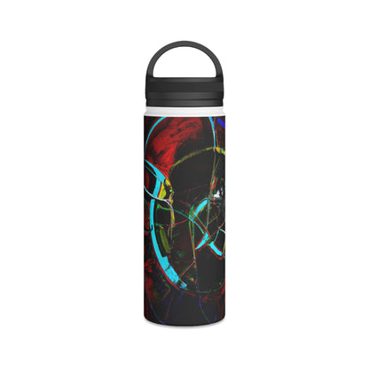 Lorena Sheffield - Electromagnetic Force, Abstractly - Stainless Steel Water Bottle