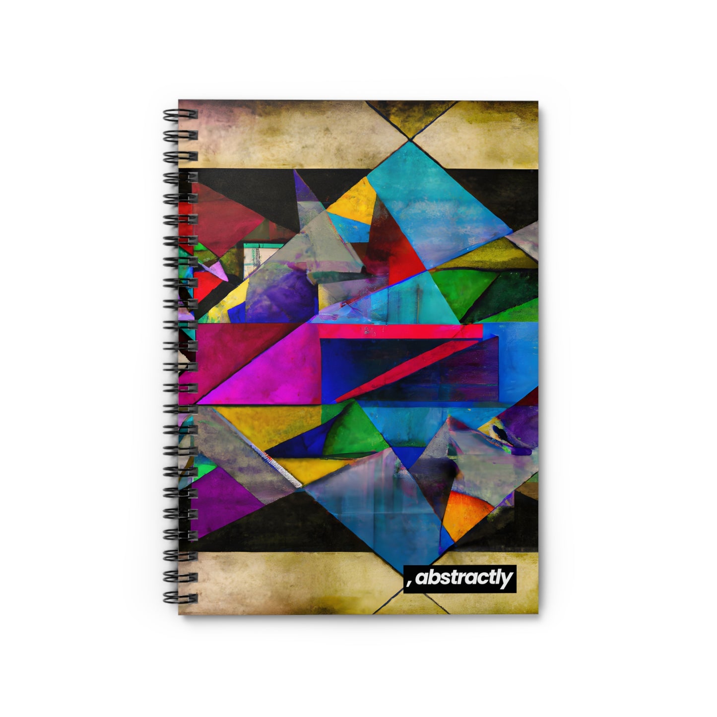 Lena Hartmann - Gravity Force, Abstractly - Spiral Notebook