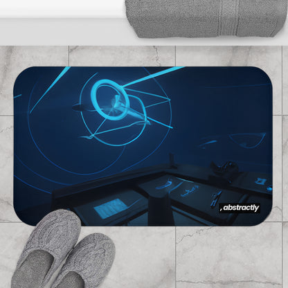 Vanguard Intellect - Debit, Abstractly - Bath Mat