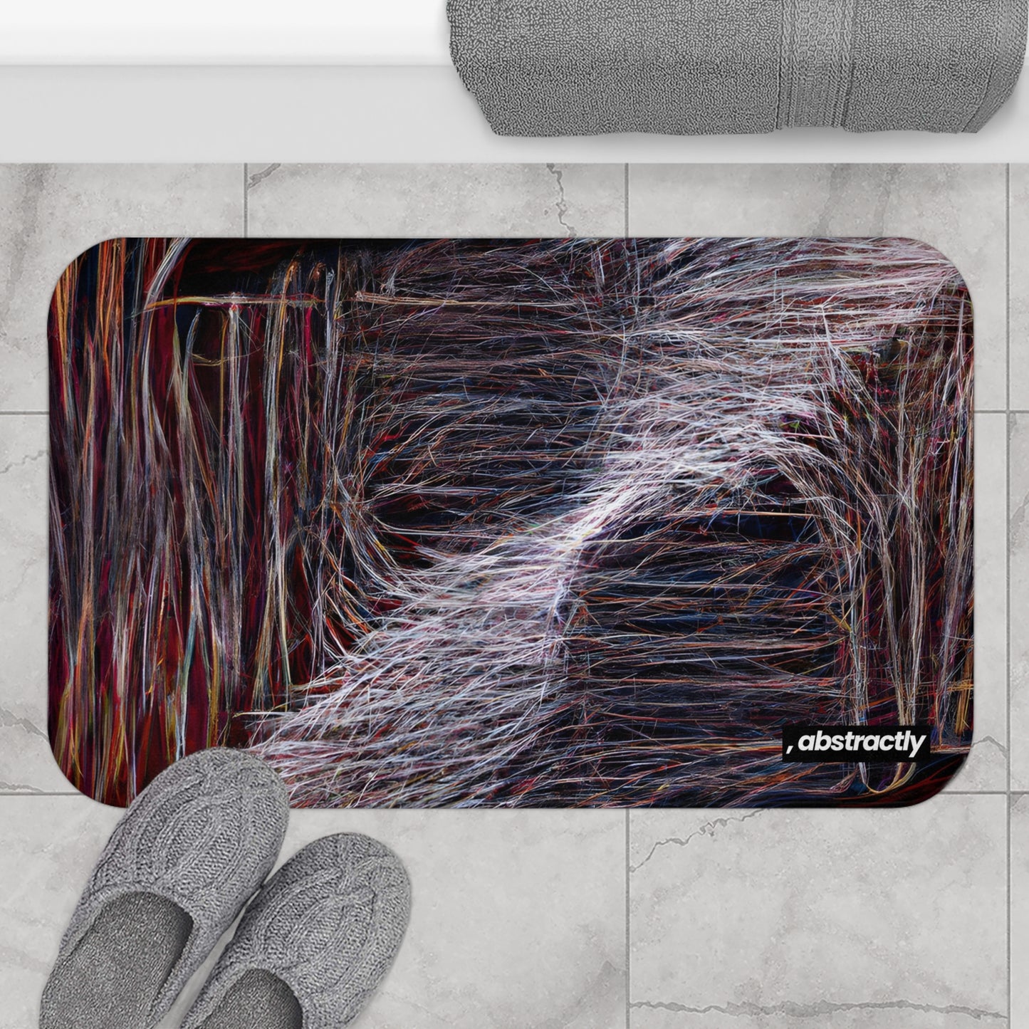 Francis Hardwick - Spring Force, Abstractly - Bath Mat