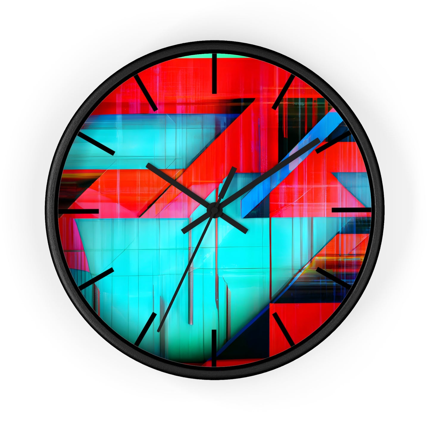 Esther Bernstein - Tension Force, Abstractly - Wall Clock