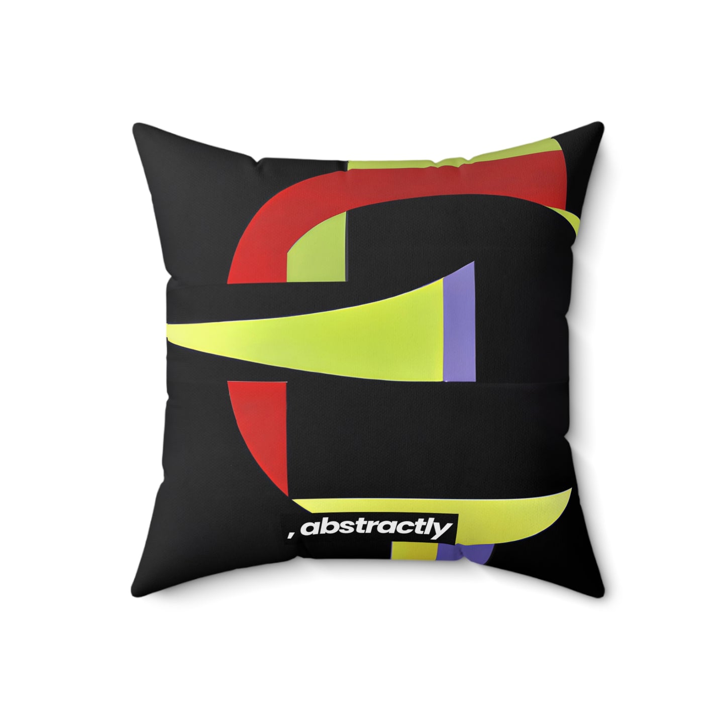 Helen Richmond - Spring Force, Abstractly - Faux Suede Throw Pillow