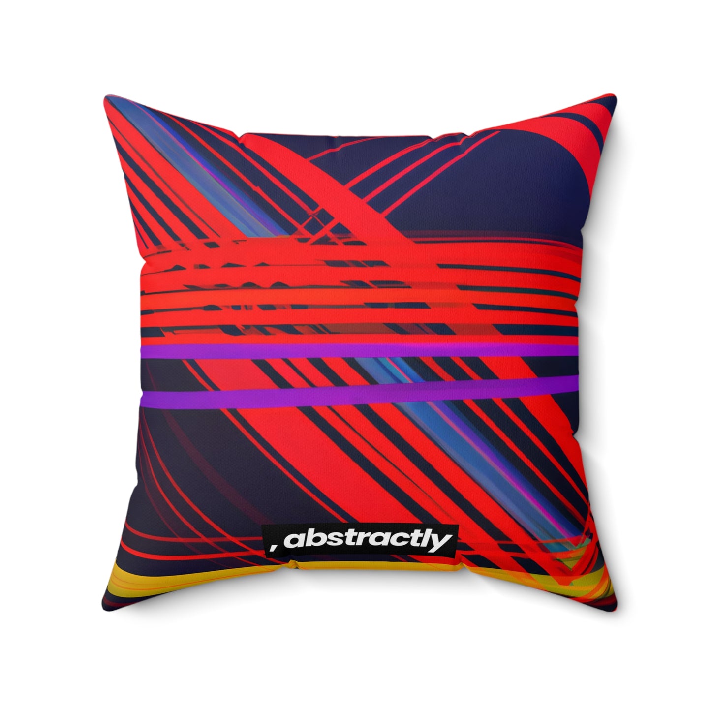 Leonard Goldstein - Air Resistance Force, Abstractly - Faux Suede Throw Pillow