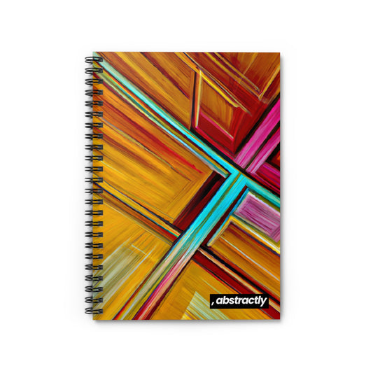 Marie Beckerman - Strong Force, Abstractly - Spiral Notebook