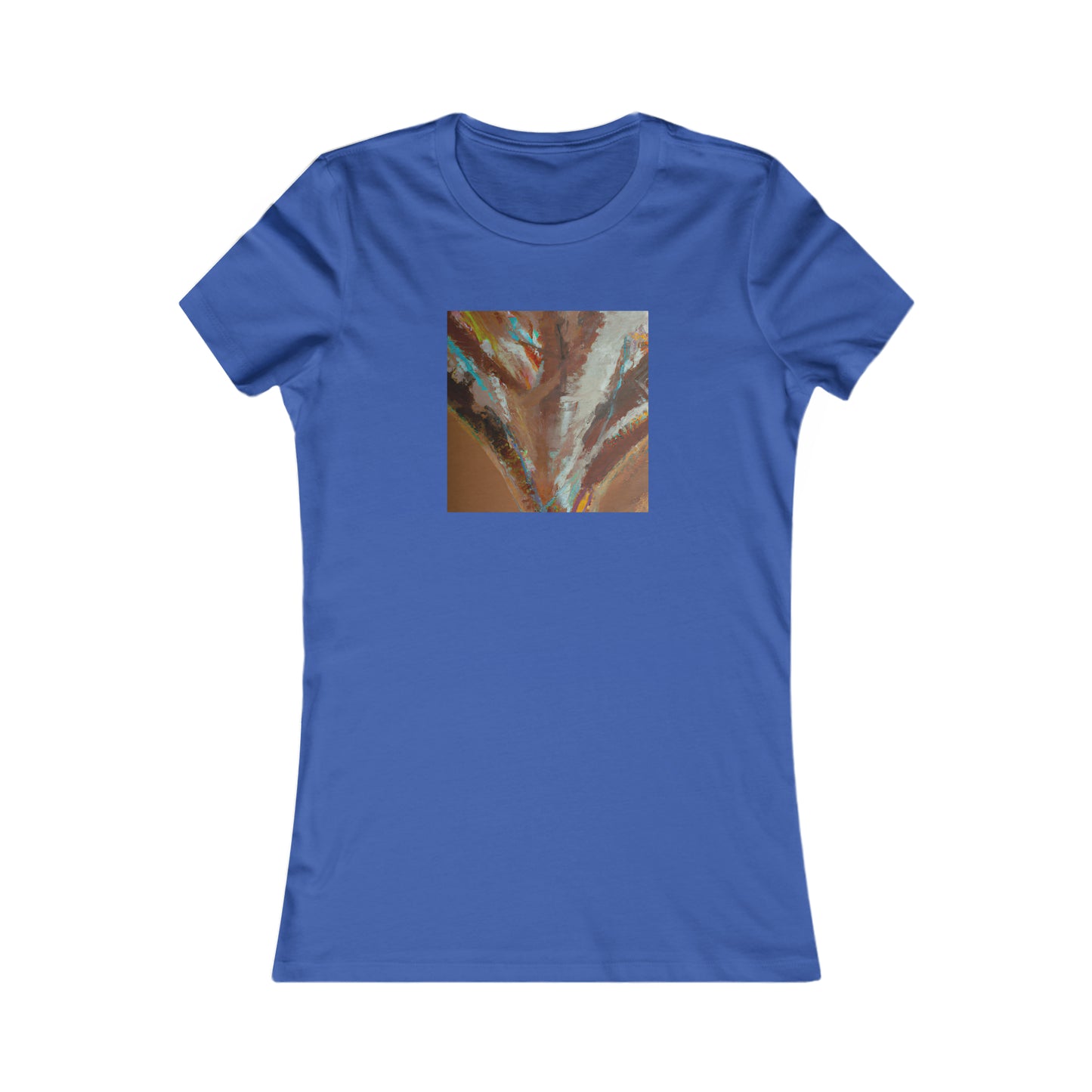 Quantum Glitter Crystal - Magnesium, Abstractly - Ladies' Cut Tee