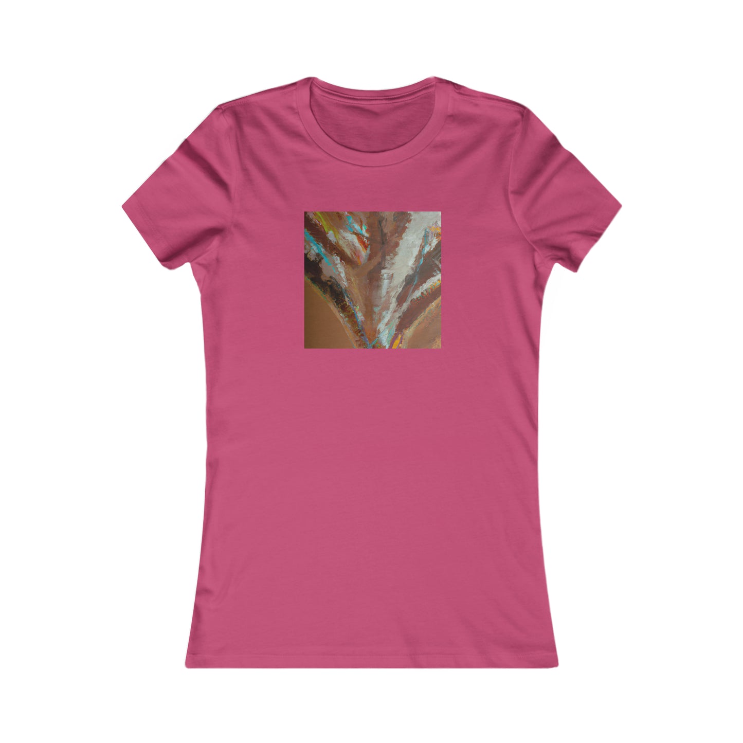 Quantum Glitter Crystal - Magnesium, Abstractly - Ladies' Cut Tee