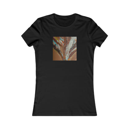 Quantum Glitter Crystal - Magnesium, Abstractly - Ladies' Cut Tee