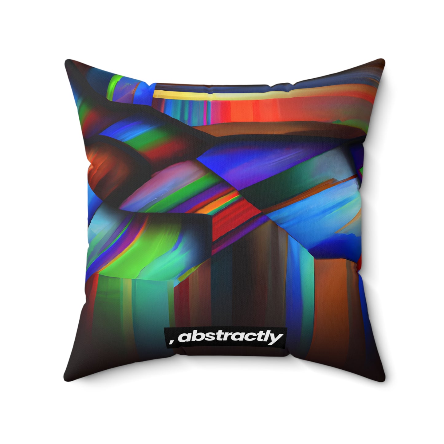 Henry Brinkley - Air Resistance Force, Abstractly - Faux Suede Throw Pillow